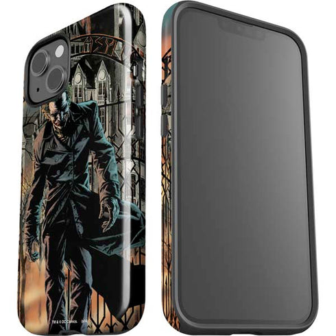 DC Comics The Joker Walking Dark Grounds Comic Art By Lee Bermejo iPhone 15 Impact Case